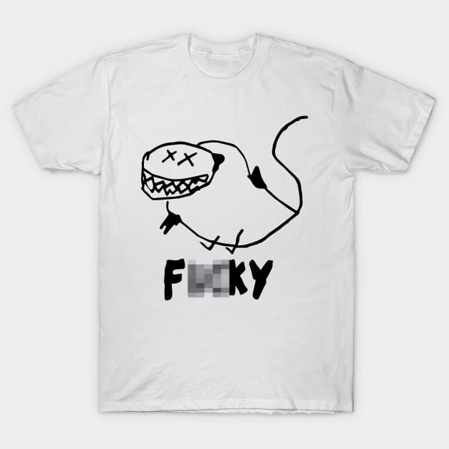 F*cky T-Shirt by Barry52